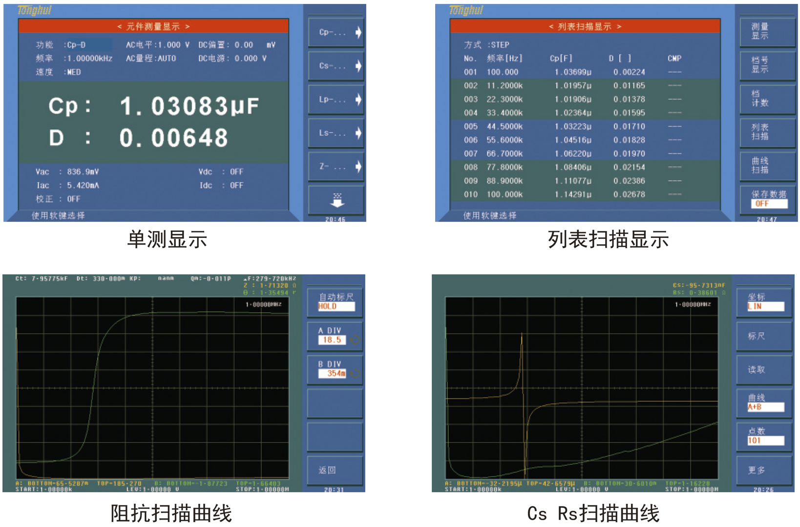 TH2829C 自动元件分析仪(图6)